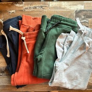 4 pair bundle of joggers